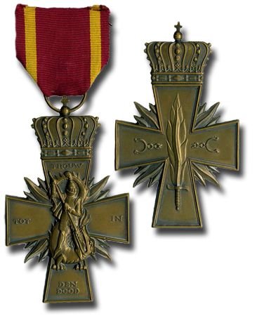 Het Verzetskruis is op 3 mei 1946 bij Koninklijk Besluit ingesteld